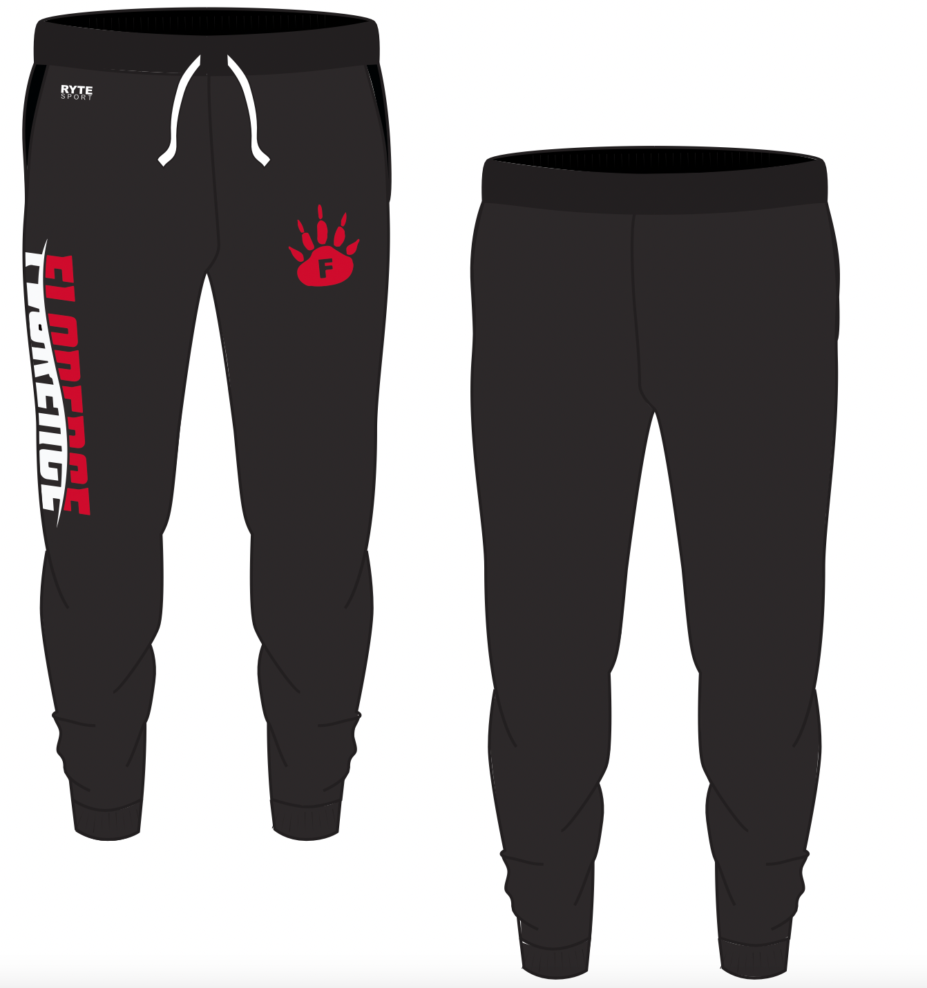 Florence High School Swim 2021 Custom Adult Unisex Jogger Sweatpants RYTE Sport