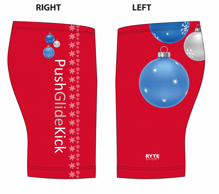 Push Glide Kick Custom Christmas Men's Jammer RYTE Sport