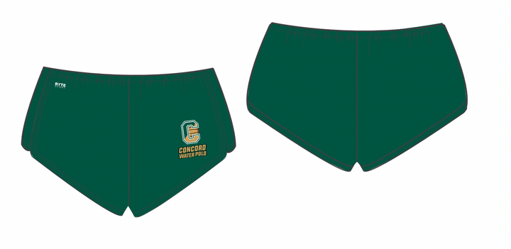 Concord High School Water Polo 2021 Custom Green Women's Walk Short RYTE Sport