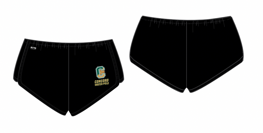 Concord High School Water Polo 2021 Custom Black Women's Walk Short