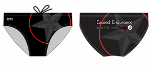 Exceed Endurance Custom Men's Swim Brief RYTE Sport