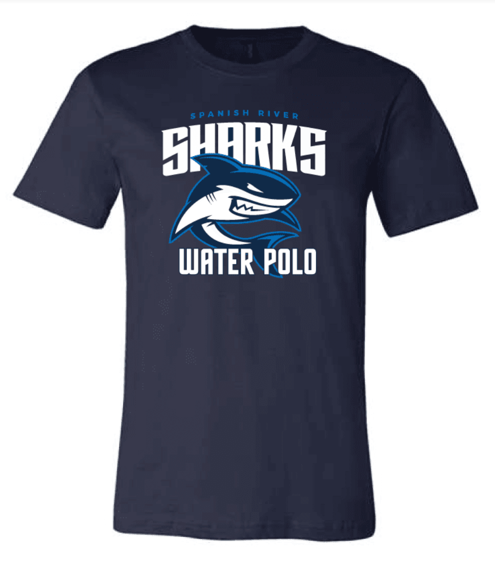 Spanish River Navy Tee San Mar