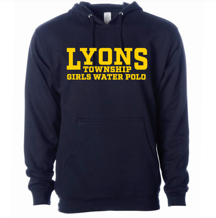 Lyons Township Unisex Navy Hoodie S&S