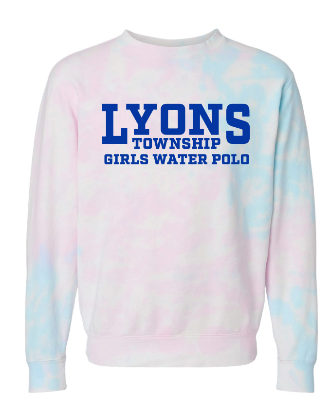 Lyons Township Cotton Candy Crewneck RYTE Sport