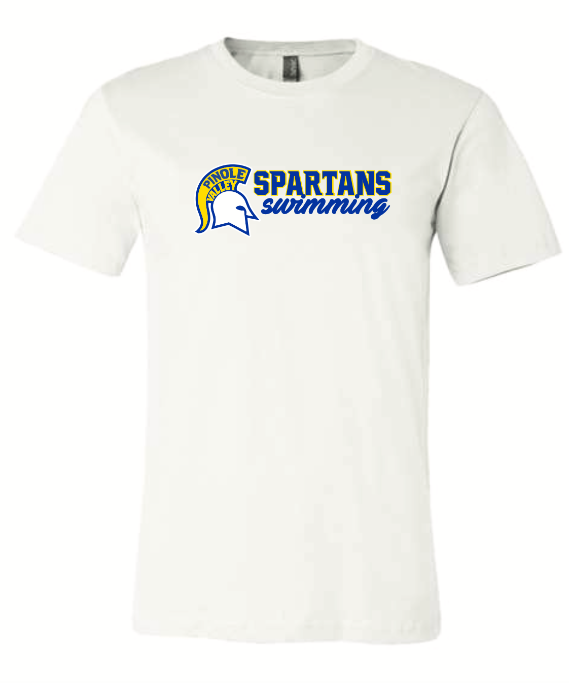 Pinole Valley High School 2022 White Unisex T-Shirt San Mar
