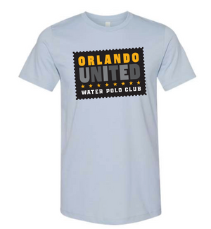 Orlando United 2022 Water Polo Club Unisex Light Blue Tee San Mar