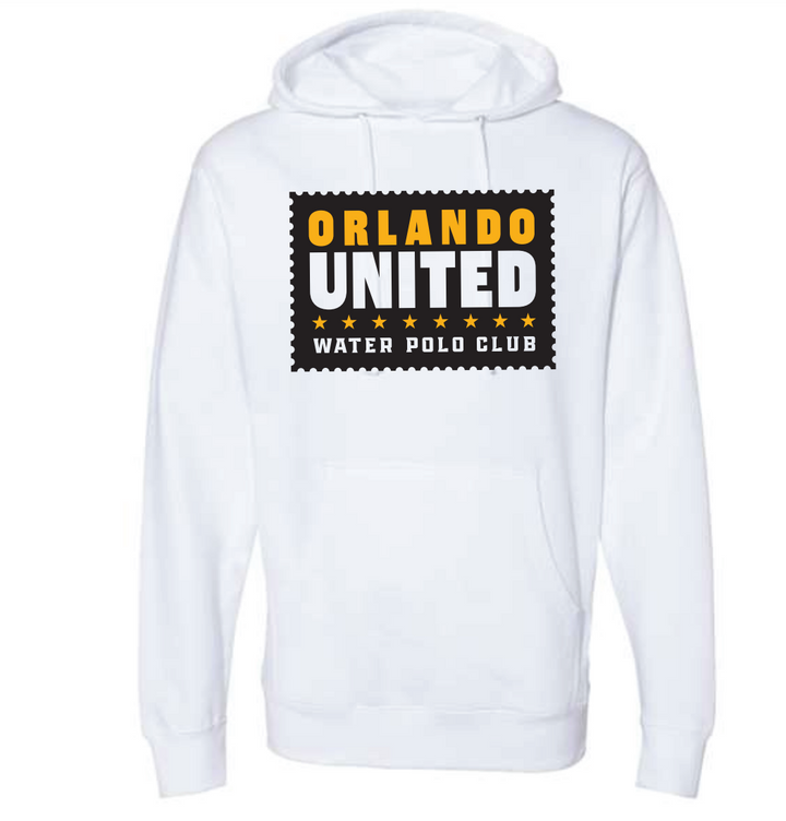 Orlando United 2022 Water Polo Club Unisex White Hooded Sweatshirt RYTE Sport