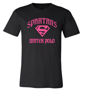 Grace Davis High School Water Polo Pink Logo Short Sleeve Tee RYTE Sport