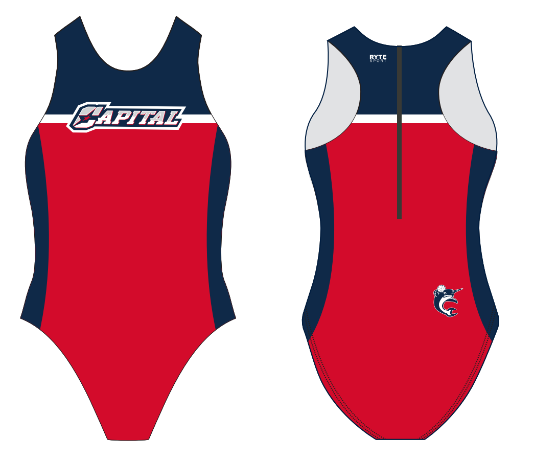 Capital WPC Women's 2022 Water Polo Suit RYTE Sport
