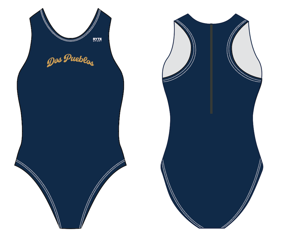 Dos Pueblos Solid 2022 Women's Water Polo Suit