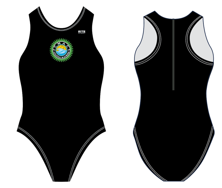 CMAC Solid Practice Zip-up Suit - Black RYTE Sport
