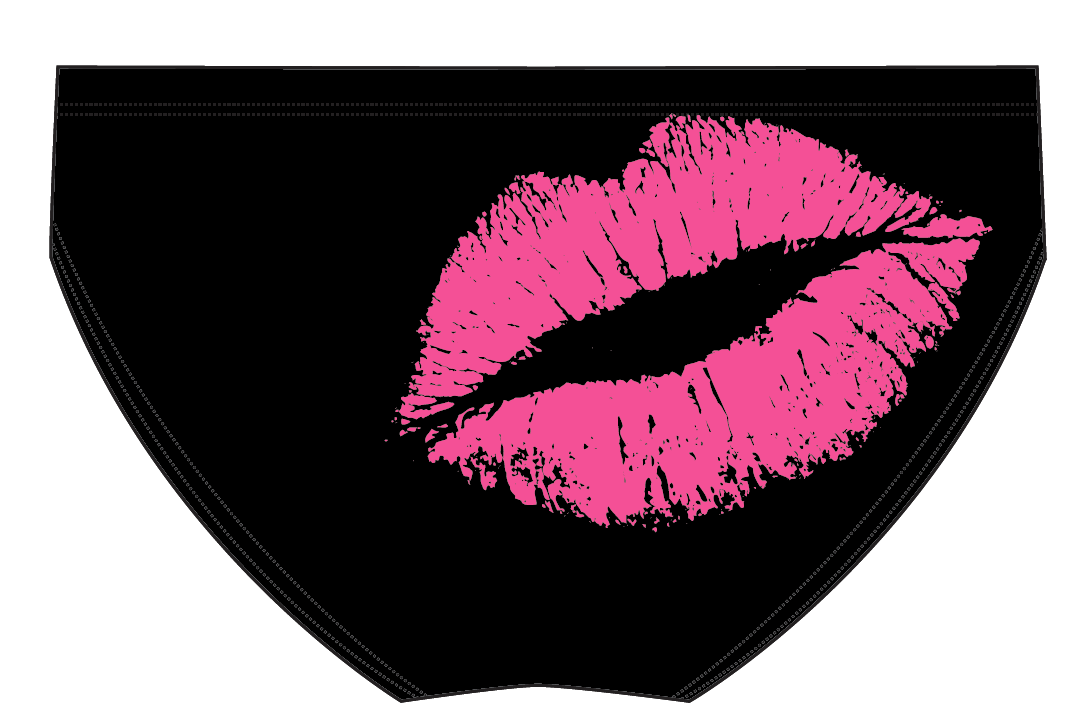 Kiss My Ass Men's Swim & Water Polo Brief RYTE Sport