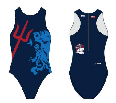Conqueror Water Polo Club Custom Women's Water Polo Suit - Personalized