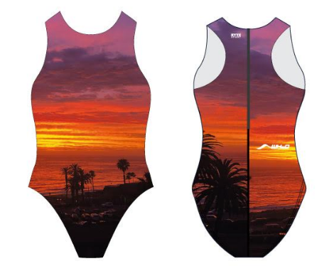 West Hollywood Aquatics 2020 Custom Women's Water Polo Suit