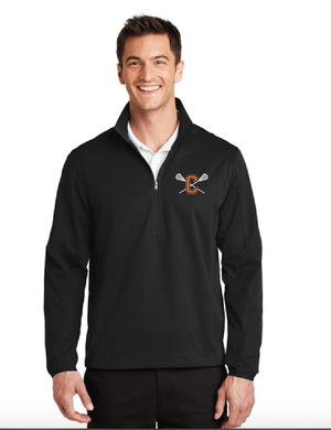 Cal High Lacrosse 1/2 Zip Soft Shell Jacket San Mar