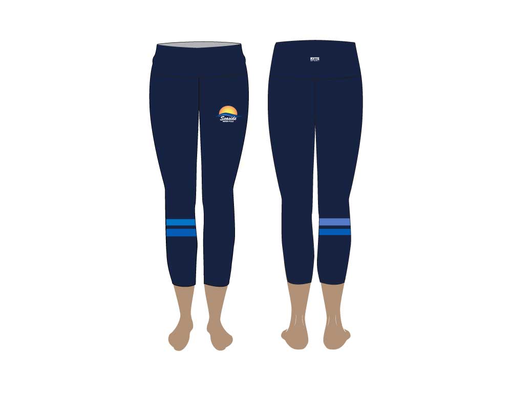 Seaside Water Polo Club High Waist Cropped Leggings T6