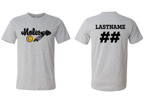 CUSTOM Seminole High School Tee - Heather Gray RYTE Sport