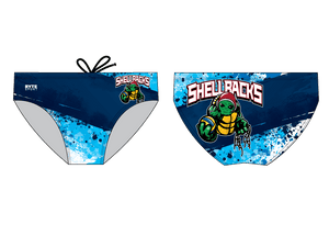 SA Water Polo Club - SHELLBACKS 2019 Blue Custom Men's Water Polo Brief