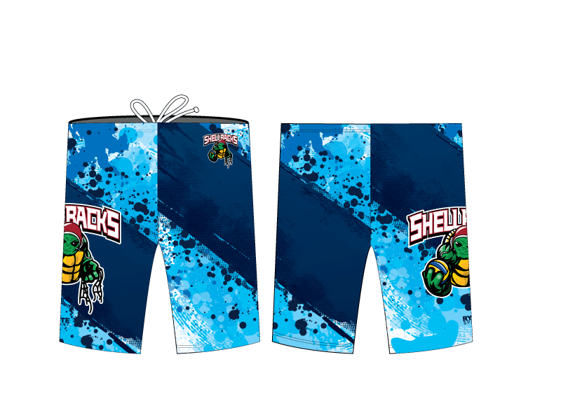 SA Water Polo Club - SHELLBACKS 2019 Blue Custom Men's Jammer T6 - BD