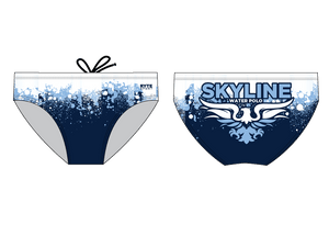 CUSTOM Skyline High School Water Polo 2019 Custom Men's Water Polo Brief - Personalized RYTE Sport