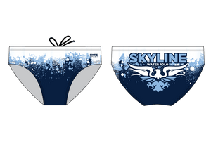 CUSTOM Skyline High School Water Polo 2019 Custom Men's Water Polo Brief - Personalized