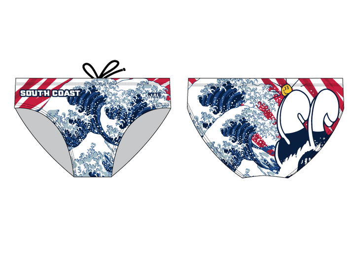 South Coast Water Polo Club Custom Water Polo Brief RYTE Sport