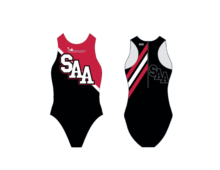 St. Andrew's Aquatics Custom Girls Water Polo Suit T6