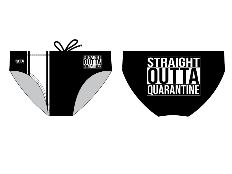 Straight Outta Quarantine Brief RYTE Sport