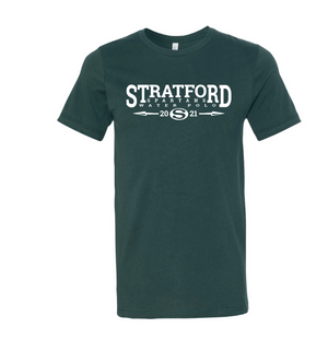 Stratford Water Polo Cotton Unisex T-Shirt - Forest RYTE Sport