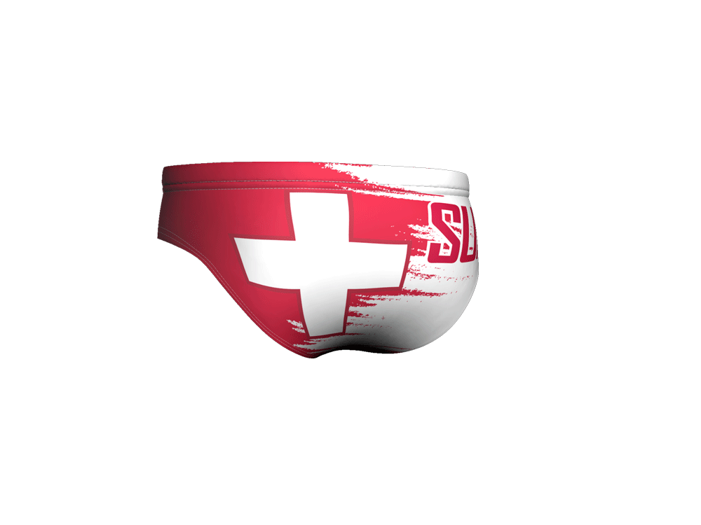 Switzerland Men's Swim & Water Polo Brief RYTE Sport