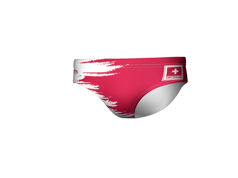 Switzerland Men's Swim & Water Polo Brief - RYTE Sport