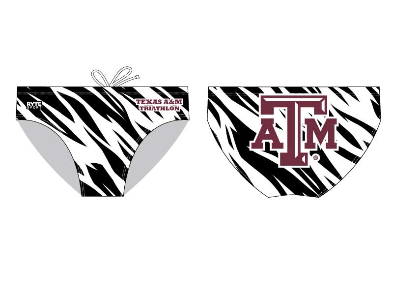 Texas A&M Custom Men's Water Polo Suit
