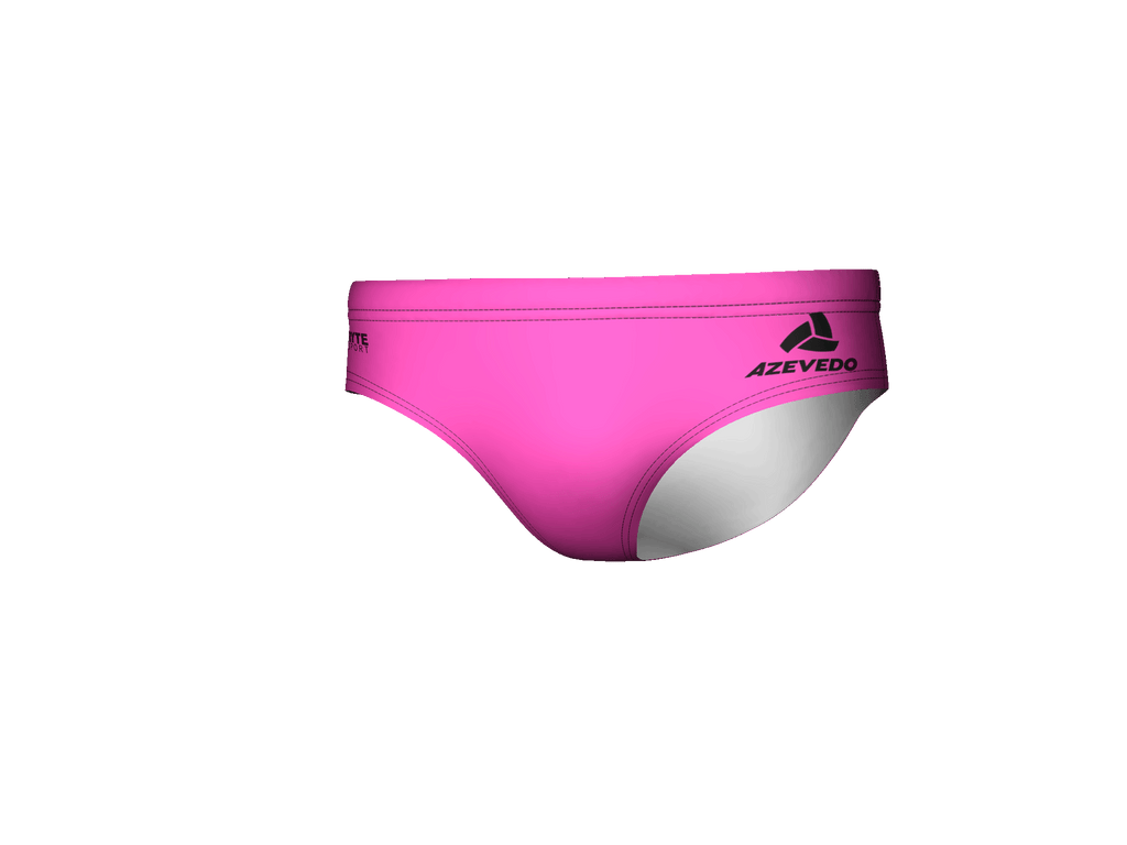 Azevedo Water Polo Men's Water Polo Brief - Pink/Black