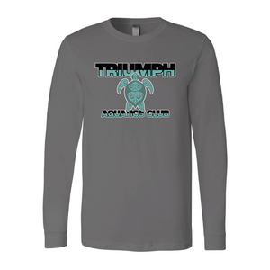 Triumph Aquatics Club Custom Charcoal Unisex Jersey Long Sleeve Tee RYTE Sport