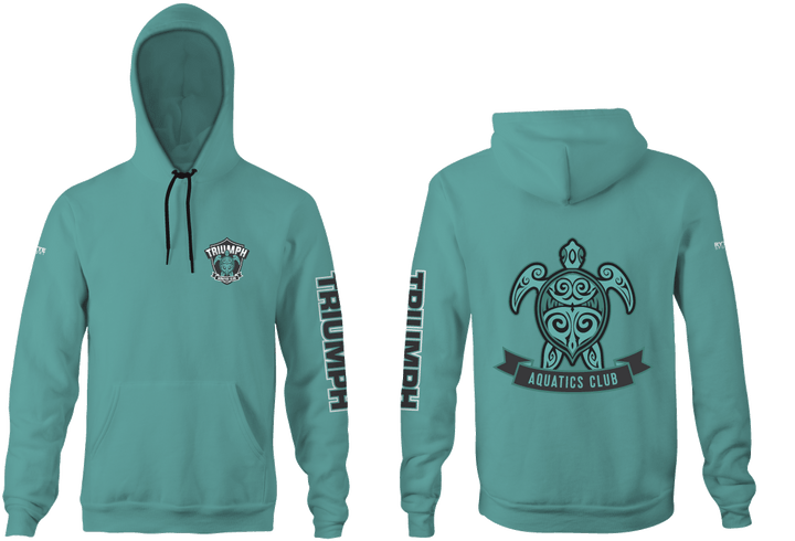 Triumph Aquatics Club Custom Unisex Youth Hooded Sweatshirt RYTE Sport