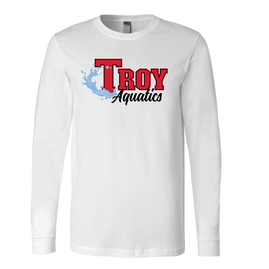 Troy Aquatics White Long Sleeve RYTE Sport