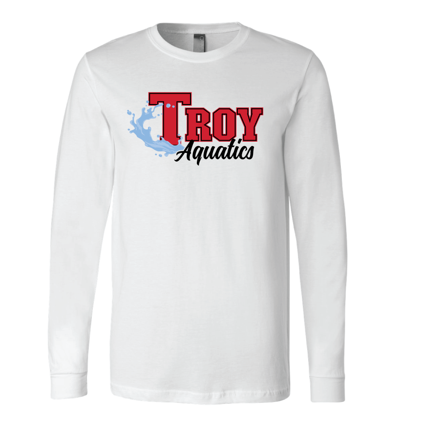 Troy Aquatics White Long Sleeve