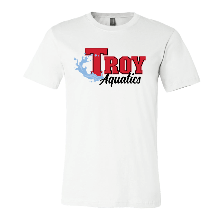 Troy Aquatics White Tee RYTE Sport