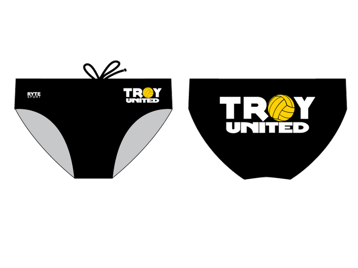 Troy United Water Polo 2019 Custom Men's Water Polo Brief RYTE Sport