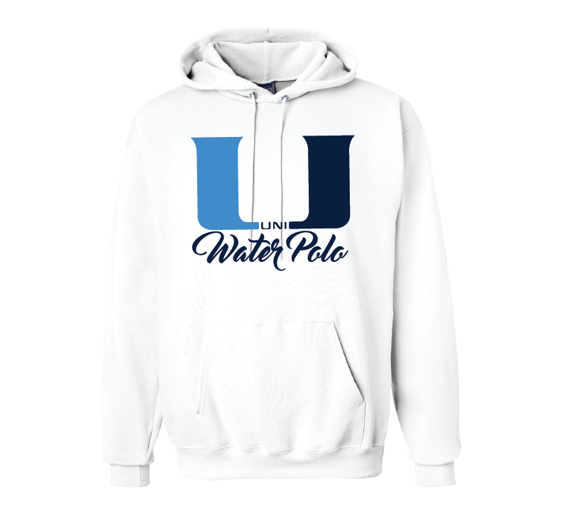 University High School White Hooded Pullover Sweatshirt RYTE Sport