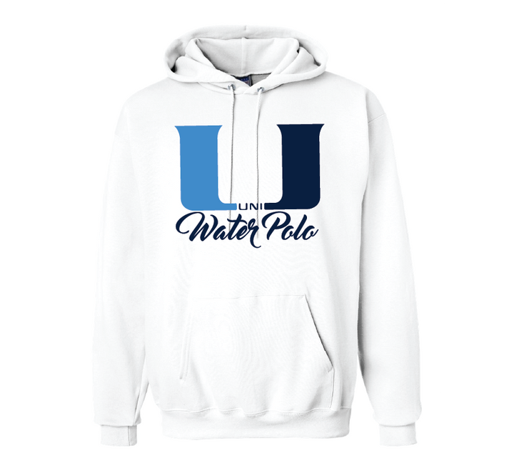 University High School White Hooded Pullover Sweatshirt RYTE Sport