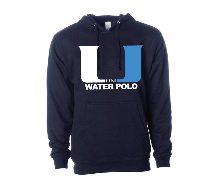 University High School Navy Hooded Pullover Sweatshirt RYTE Sport