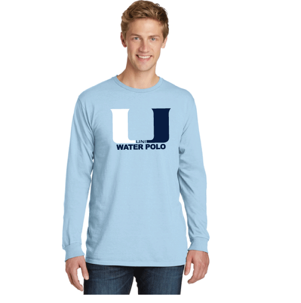 University High School Water Polo Long Sleeve Tee RYTE Sport