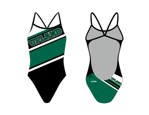 Upland Swim Team Open Back Thin Strap Swimsuit T6