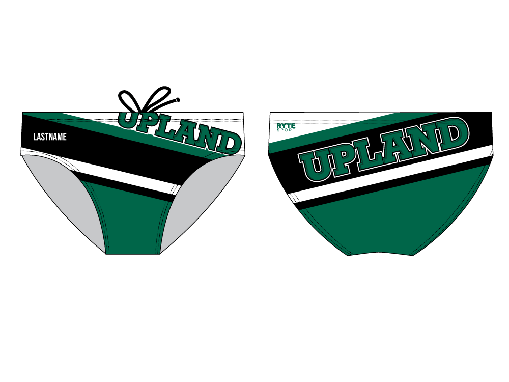 CUSTOM Upland High School 2019 Swim Brief RYTE Sport