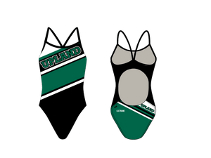 Upland High School 2019 Swim and Dive Team Women's Active Back Thin Strap Swimsuit T6