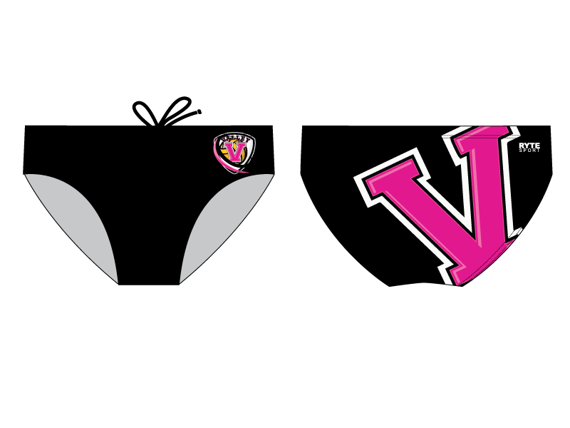 Valley Water Polo 2019 Custom Men's Water Polo Brief - Personalized