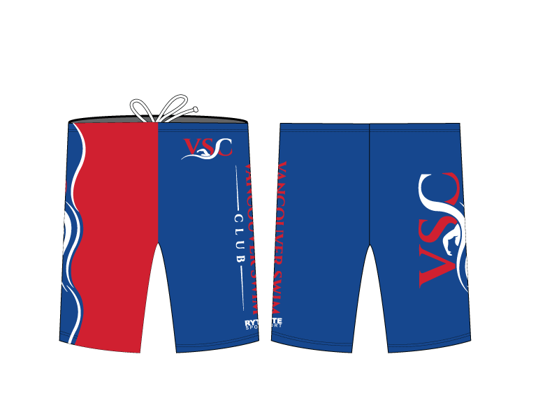 Vancouver Swim Club 2019 Custom Men's Jammer T6 - BD