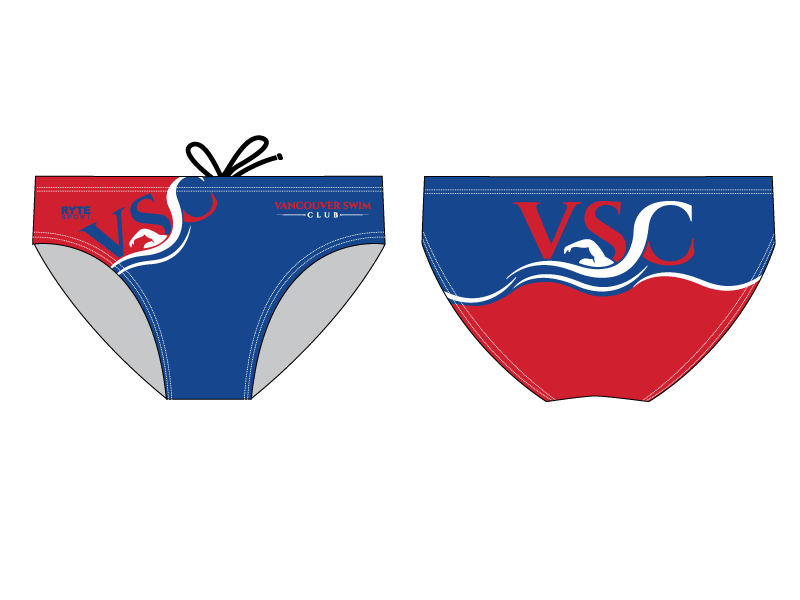 Vancouver Swim Club 2019 Custom Men's Swim Brief RYTE Sport
