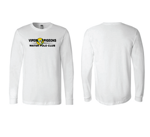 CUSTOM Viper Pigeon Long Sleeve White Unisex T-Shirt